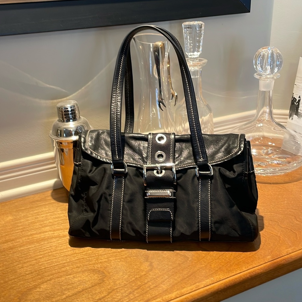 Prada Tessuto Handbag Black